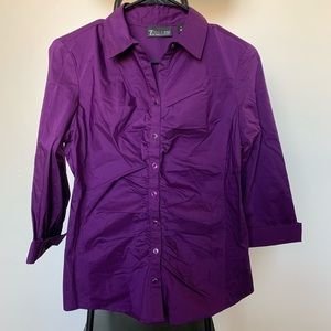 Half-Sleeve Button-Down Shirt